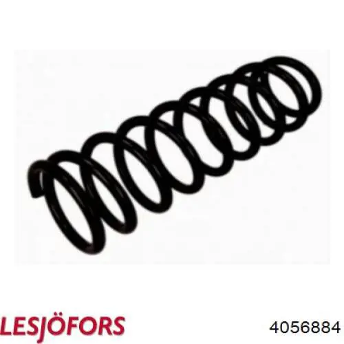 Пружина амортизатора передняя Lesjofors 4056884 цена, от 40.17 USD