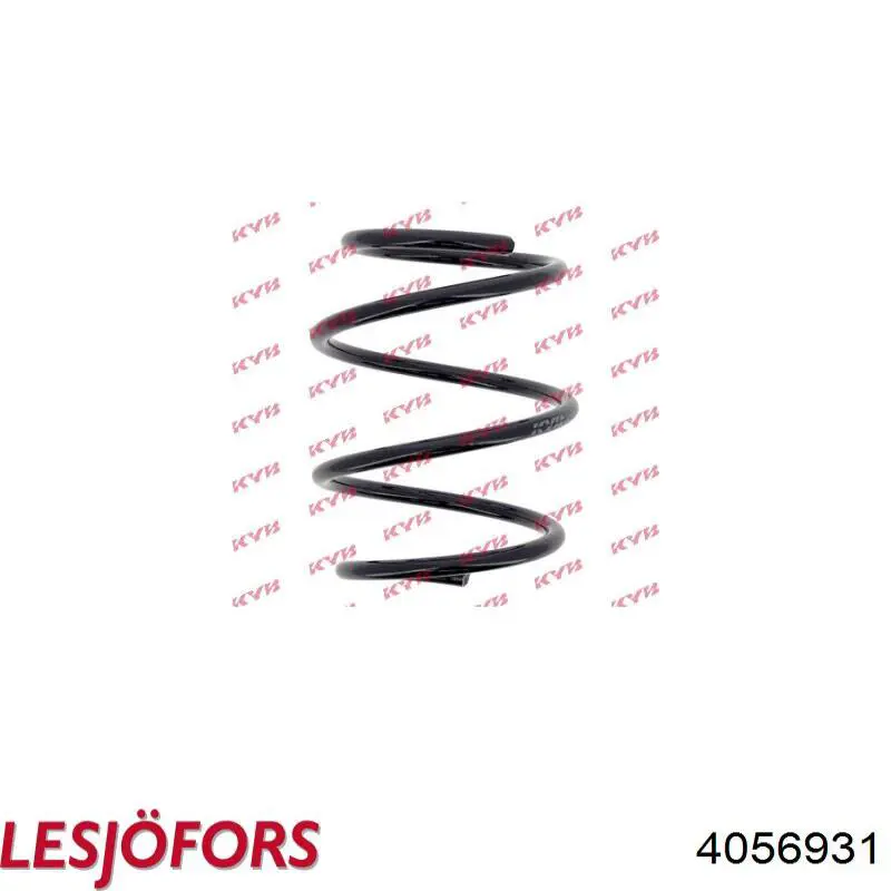 Пружина амортизатора передняя Lesjofors 4056931 цена, от 55.48 USD