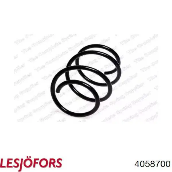 4058700 Lesjofors Пружина передней подвески