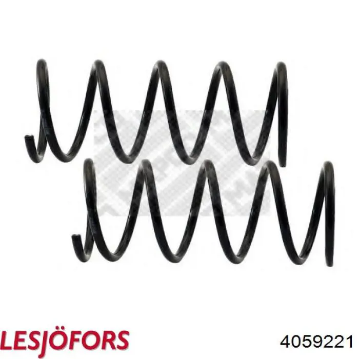 Пружина амортизатора передняя Lesjofors 4059221 цена, от 30.75 USD
