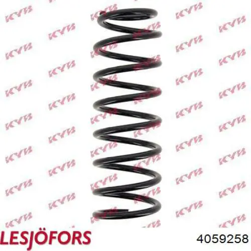 Пружина амортизатора передняя Lesjofors 4059258 цена, от 45.38 USD