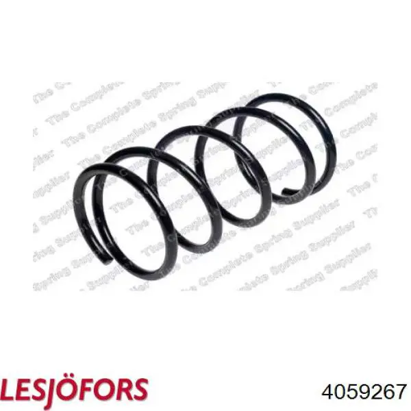 4059267 Lesjofors Пружина передней подвески