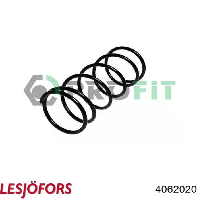 Пружина амортизатора передняя Lesjofors 4062020 цена, от 24.80 USD