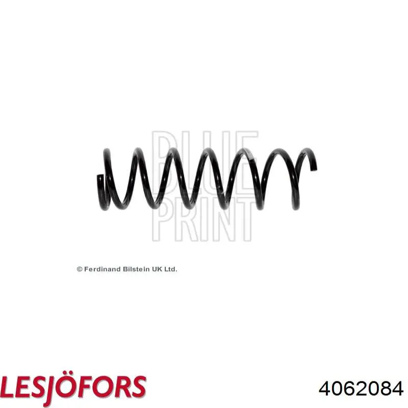 4062084 Lesjofors Пружина передняя правая
