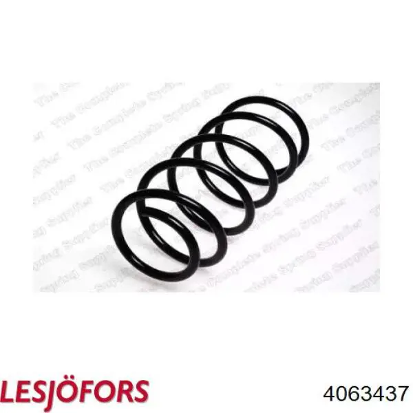 4063437 Lesjofors Пружина передней подвески