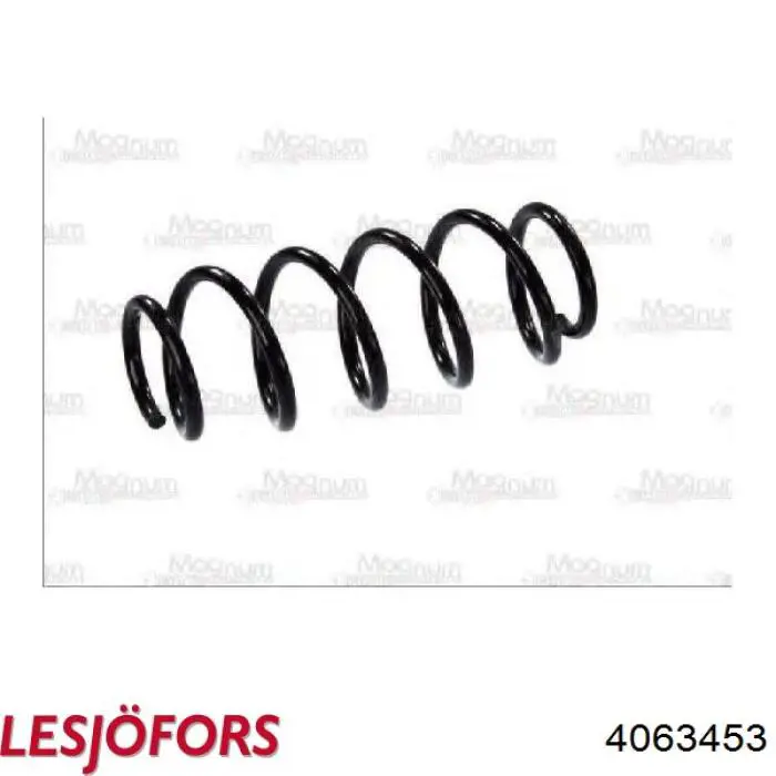 Пружина передняя Lesjofors 4063453