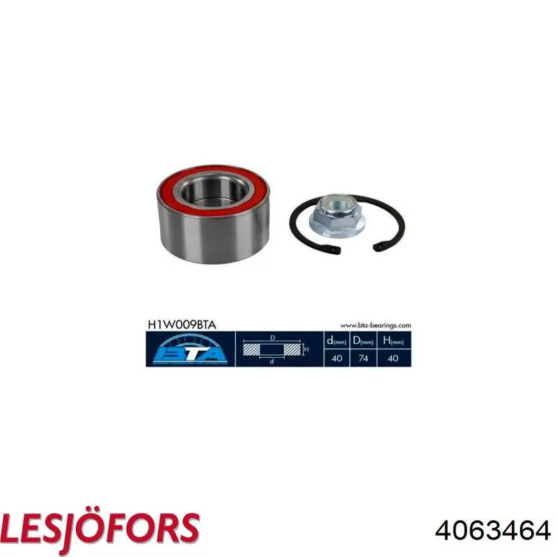 Пружина амортизатора передняя Lesjofors 4063464 цена, от 17.83 USD