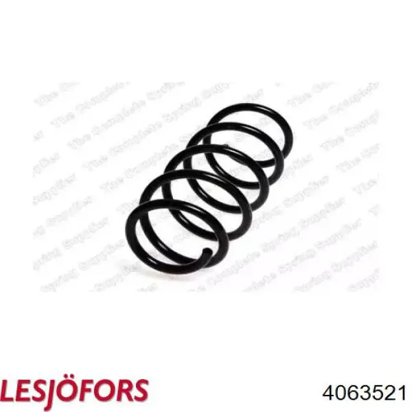 4063521 Lesjofors Пружина передней подвески