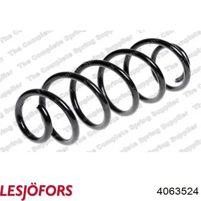 4063524 Lesjofors Пружина передней подвески