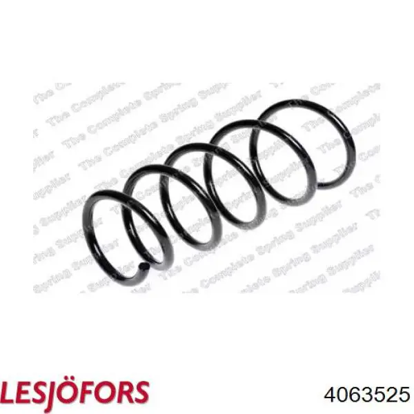 4063525 Lesjofors Пружина передней подвески