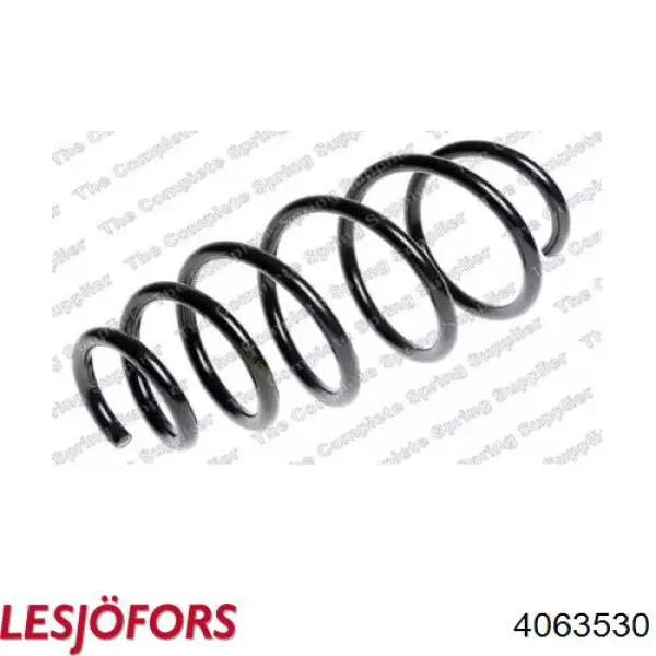 4063530 Lesjofors Пружина передней подвески