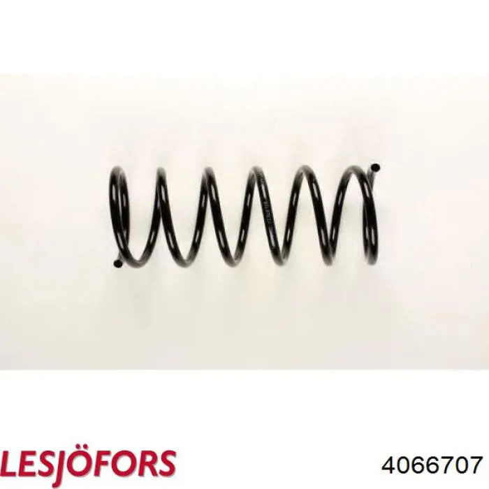 4066707 Lesjofors Пружина передней подвески