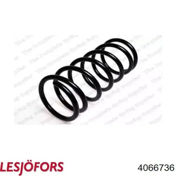 4066736 Lesjofors Пружина передней подвески