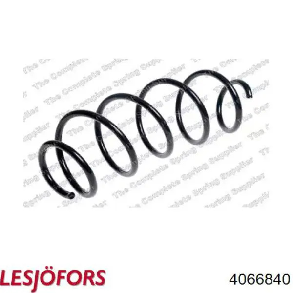 4066840 Lesjofors Пружина передней подвески