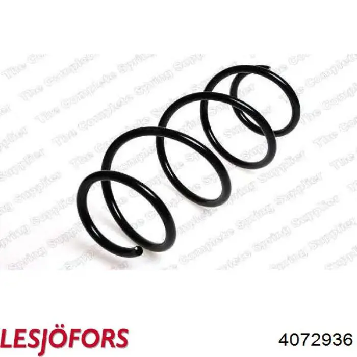 Пружина передняя Lesjofors 4072936