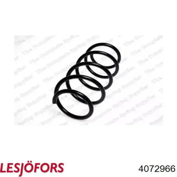 Пружина амортизатора передняя Lesjofors 4072966 цена, от 28.59 USD