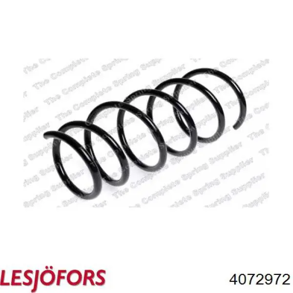 4072972 Lesjofors Пружина передней подвески