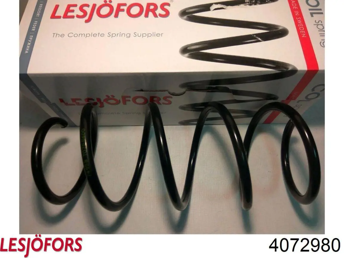 Пружина амортизатора передняя Lesjofors 4072980 цена, от 54.60 USD