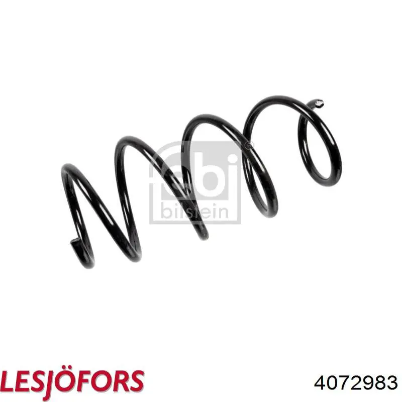 Передняя пружина 4072983 Lesjofors