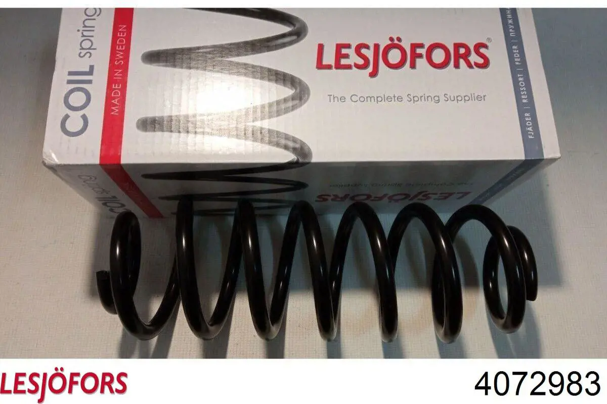Пружина амортизатора передняя Lesjofors 4072983 цена, от 32.11 USD