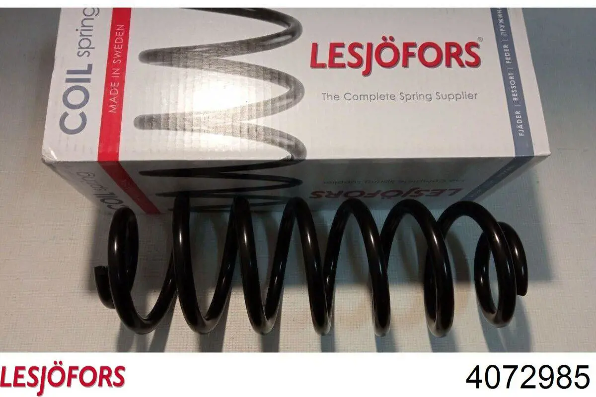 Пружина амортизатора передняя Lesjofors 4072985 цена, от 36.23 USD