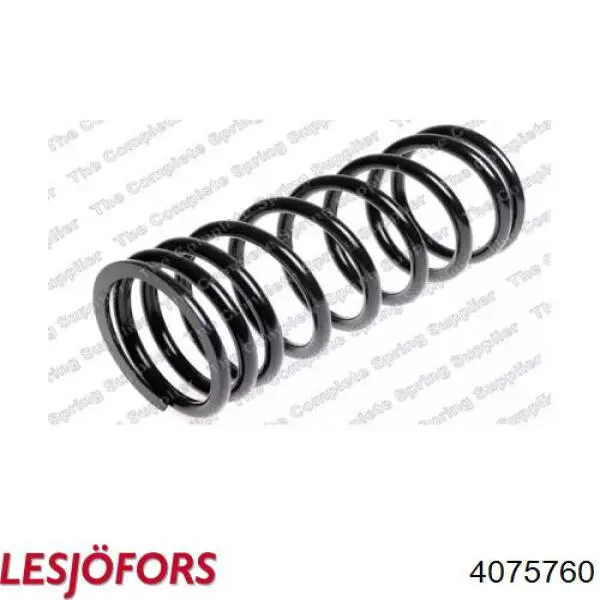 4075760 Lesjofors Пружина передней подвески