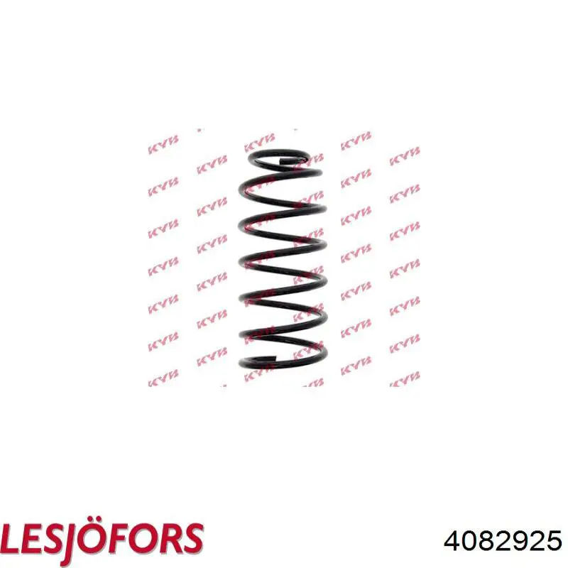 Пружина амортизатора передняя Lesjofors 4082925 цена, от 21.05 USD