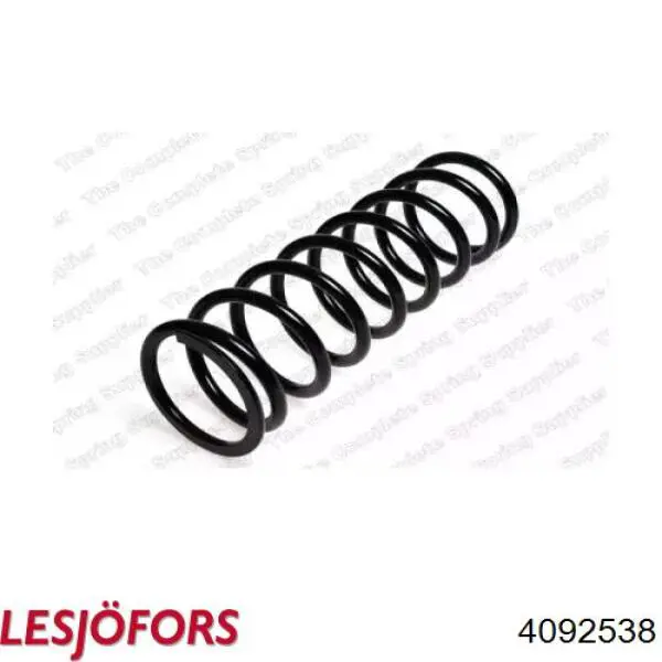 4092538 Lesjofors Пружина передней подвески