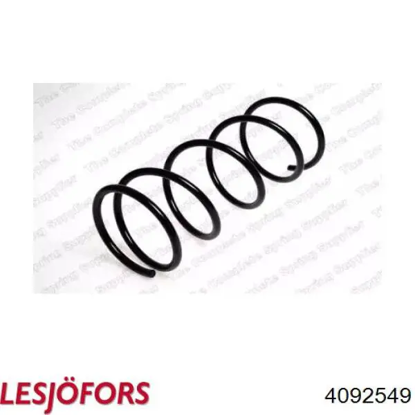 Пружина амортизатора передняя Lesjofors 4092549 цена, от 39.32 USD