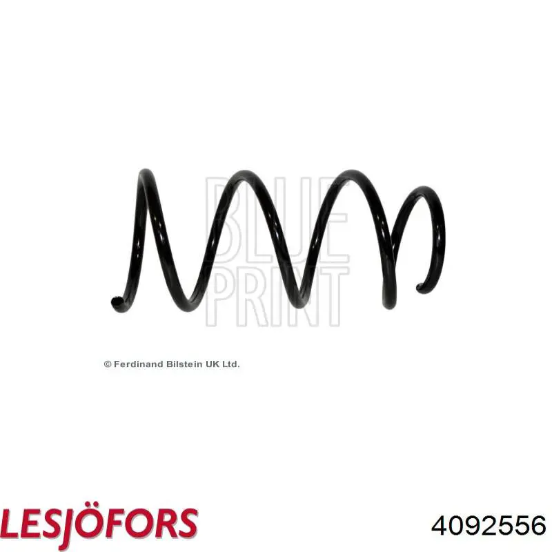 Пружина амортизатора передняя Lesjofors 4092556 цена, от 28.49 USD