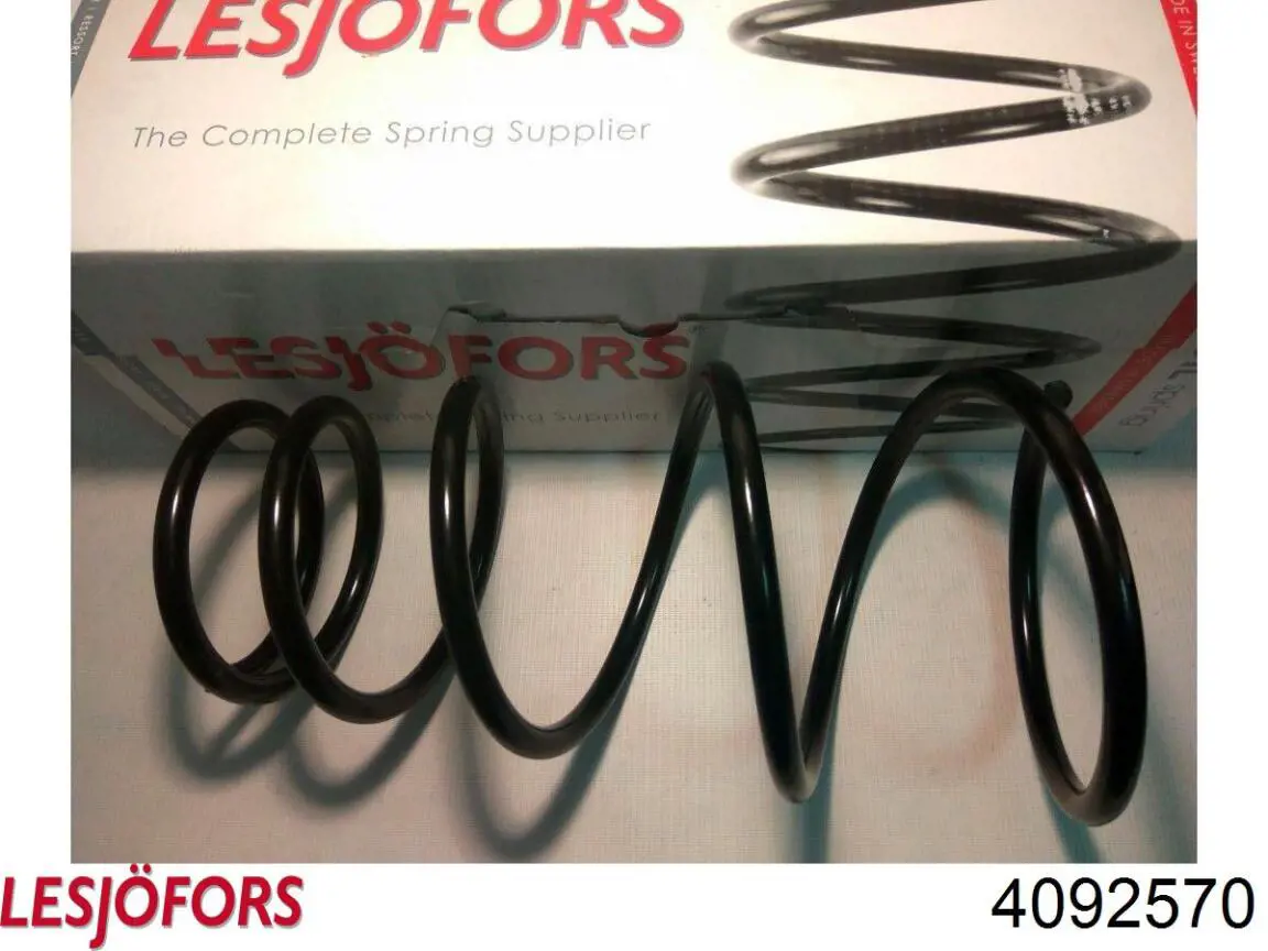 Пружина амортизатора передняя Lesjofors 4092570 цена, от 32.48 USD