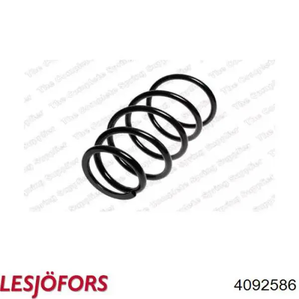 Пружина передняя Lesjofors 4092586