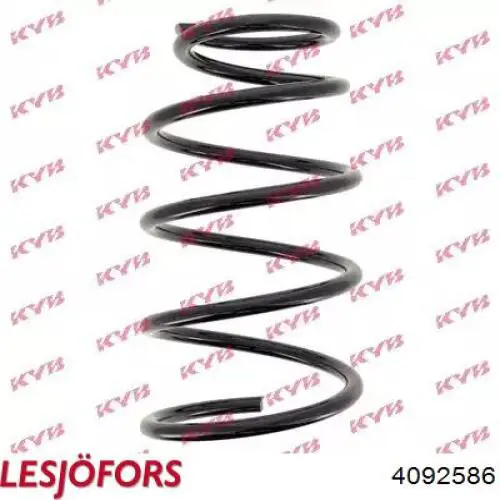Пружина амортизатора передняя Lesjofors 4092586 цена, от 78.12 USD