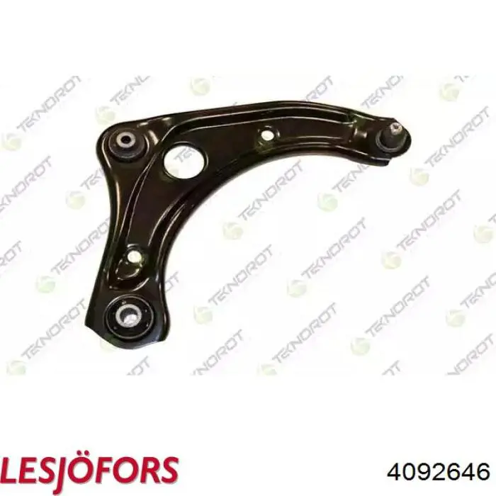 4092646 Lesjofors Пружина передней подвески