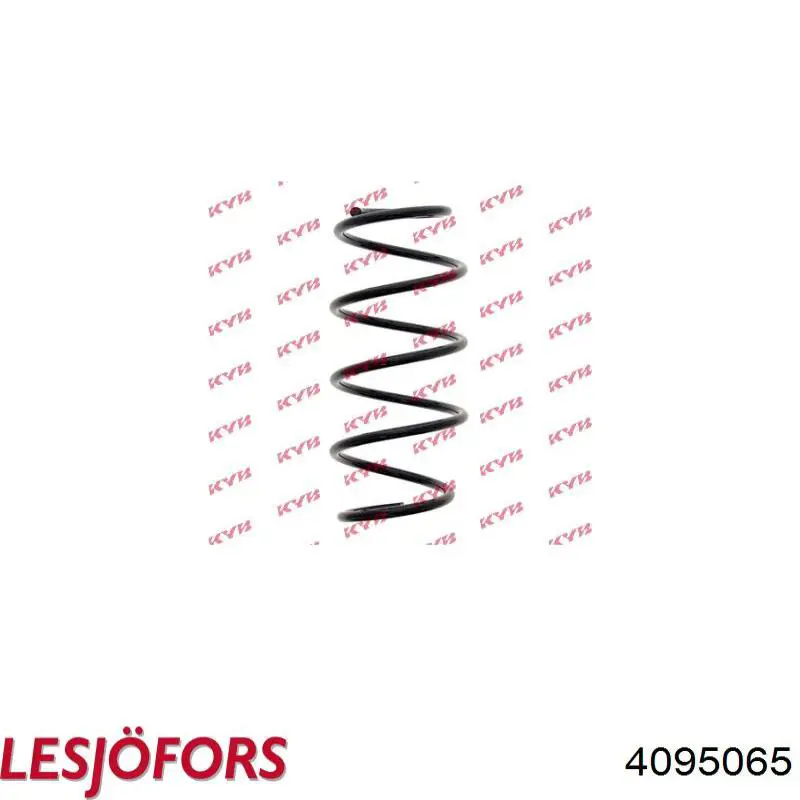 Пружина амортизатора передняя Lesjofors 4095065 цена, от 20.45 USD