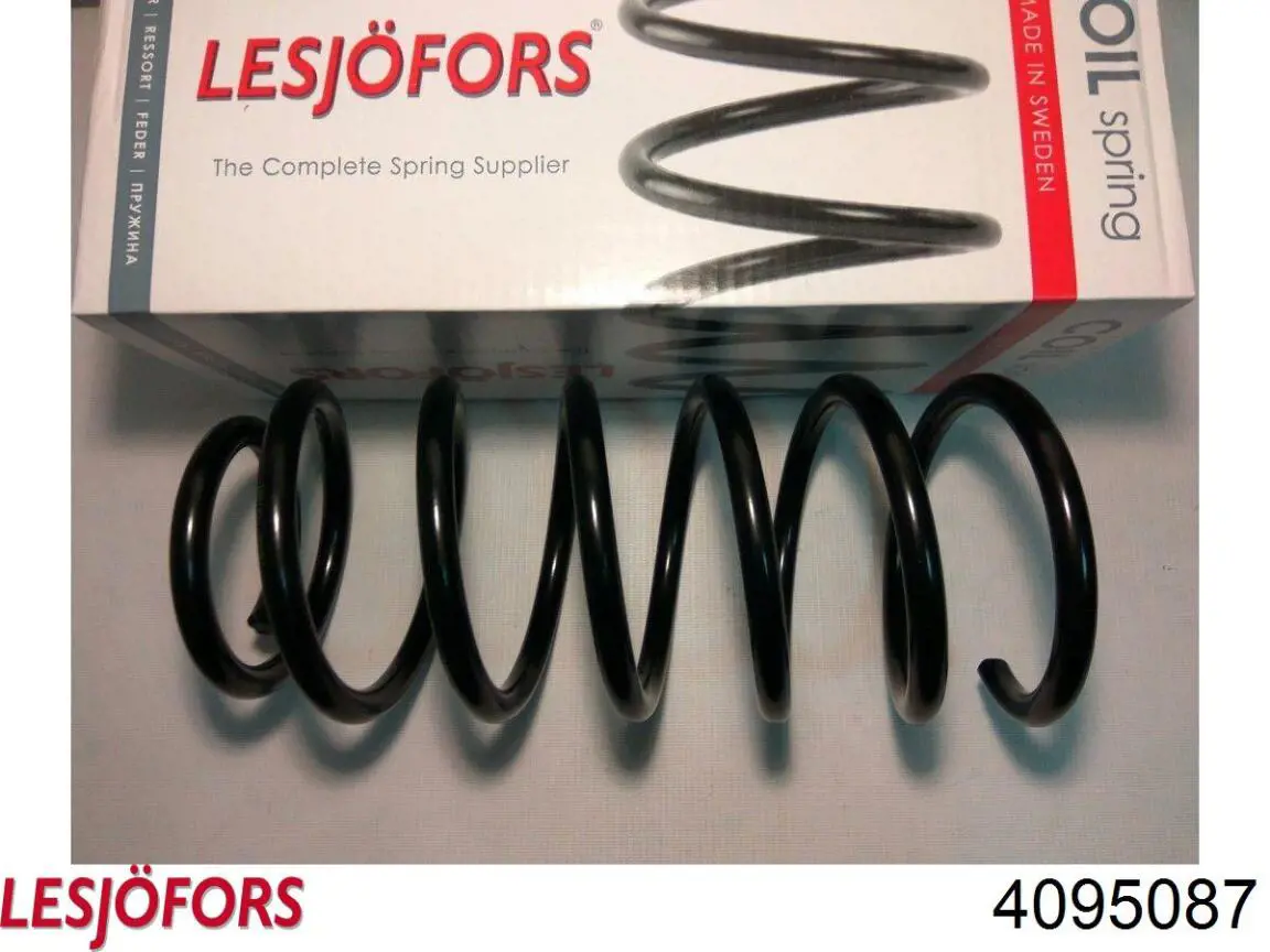 Пружина амортизатора передняя Lesjofors 4095087 цена, от 27.86 USD