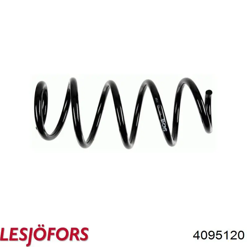 Пружина амортизатора передняя Lesjofors 4095120 цена, от 35.34 USD