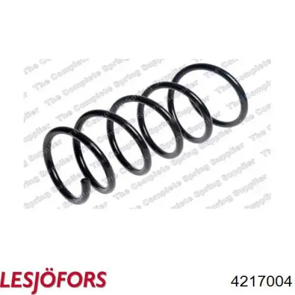4217004 Lesjofors Пружина подвески задняя