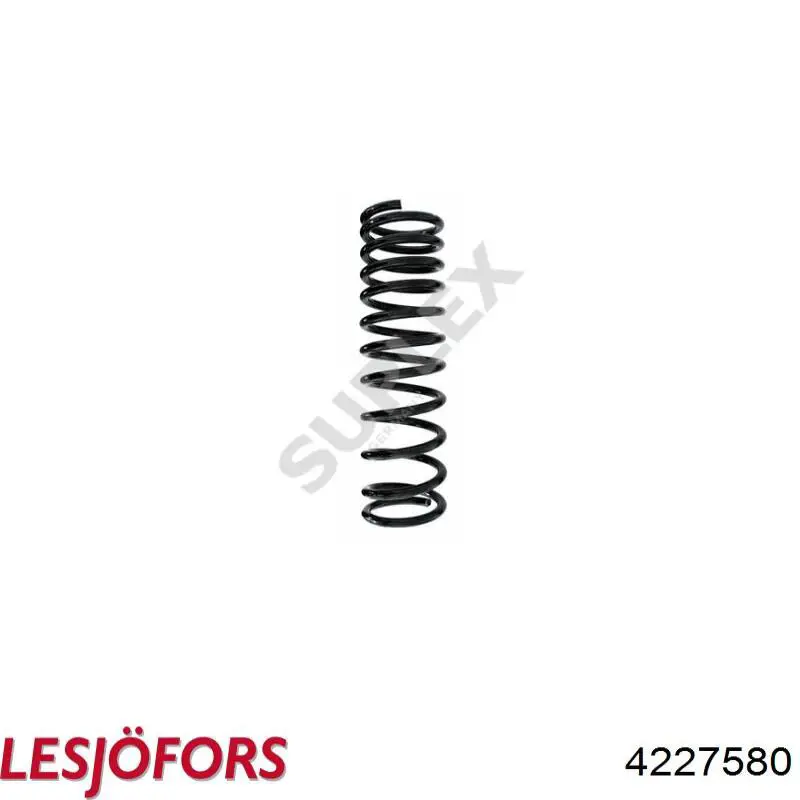 Пружина амортизатора Lesjofors 4227580 цена, от 40.04 USD