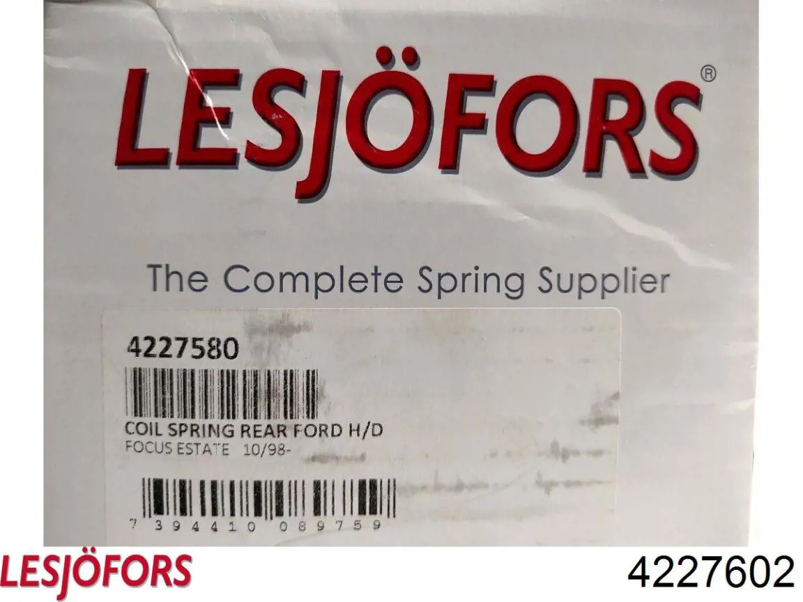 Купить 4227602 Lesjofors Пружина подвески