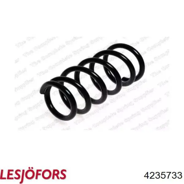4235733 Lesjofors Пружина подвески задняя