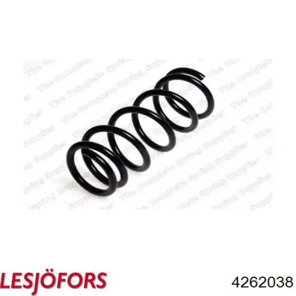 4262038 Lesjofors Пружина подвески задняя