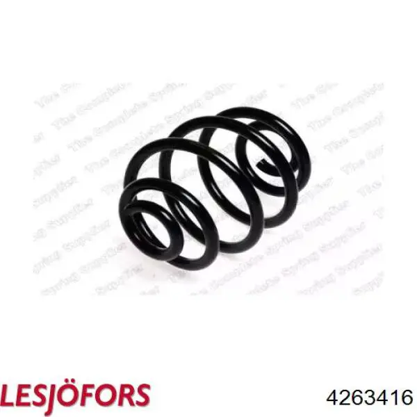 4263416 Lesjofors Пружина подвески задняя