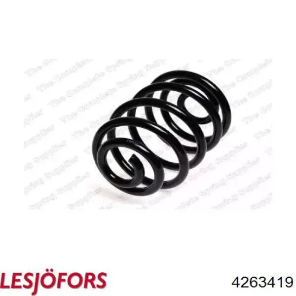 4263419 Lesjofors Пружина подвески задняя