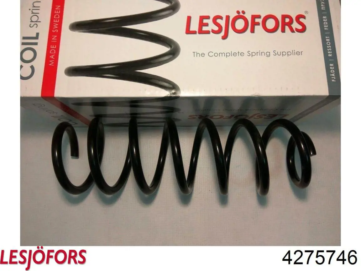 4275746 Lesjofors Пружина подвески задняя