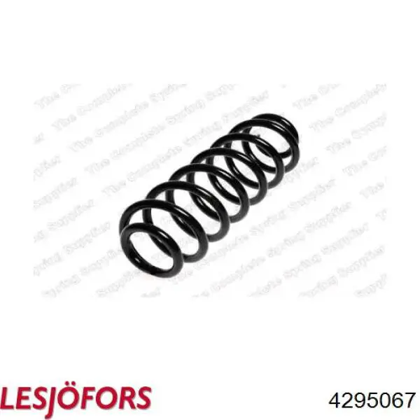4295067 Lesjofors Пружина подвески задняя