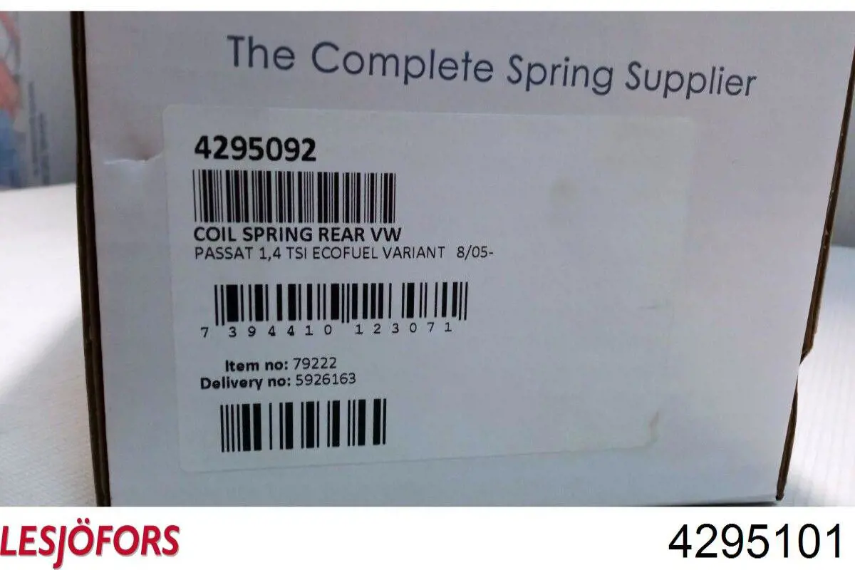 Купить 4295101 Lesjofors Пружина подвески