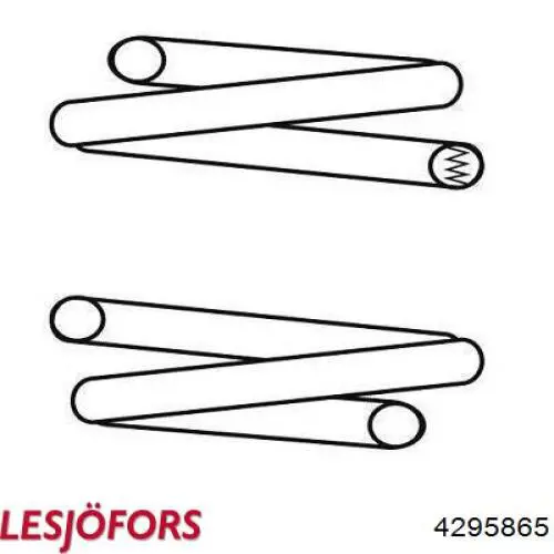 Пружина амортизатора Lesjofors 4295865 цена, от 48.45 USD