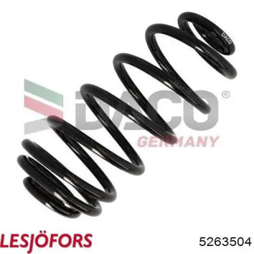 Пружина амортизатора Lesjofors 5263504 цена, от 44.38 USD