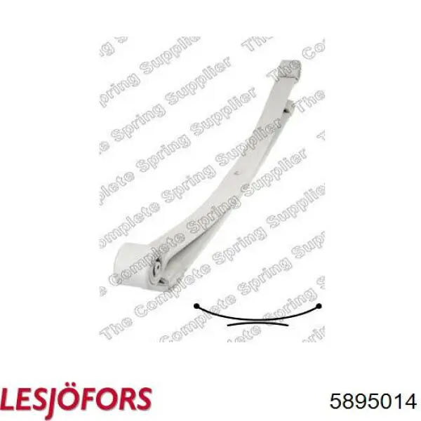 Рессоры задние (пружины задней подвески) Lesjofors 5895014 цена, от 64.77 USD